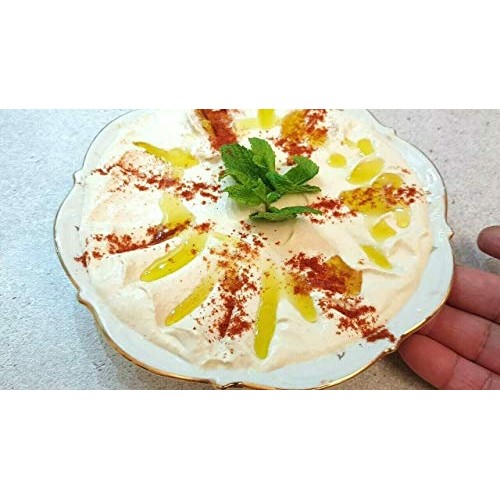 Tazah Hummus With Tahina Sauce Premium Quality14Oz. 12 Cans حمص