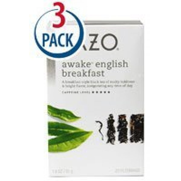 Tazo - Black Tea, Awake, English Breakfast - 20 Bags Pack Of 2