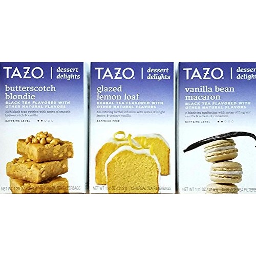 Butterscotch Blondie, Glazed Lemon Loaf, Vanilla Bean Macaron -