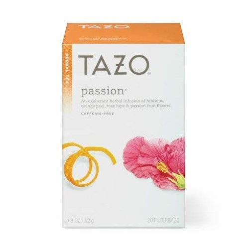 Tazo Assorted Tea Sampler 20Ct Calm Chamomile, Passion, Zen Gree Tazo Assorted Tea Sampler 20Ct Calm Chamomile, Passion, Zen Gree