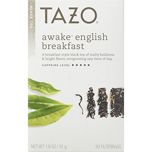 Tazo Awake English Breakfast Black Tea - 20 Tea Bags Pack Of 3