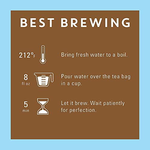 Tazo Black Tea Tea Bags For A Delicious Beverage Earl Grey High