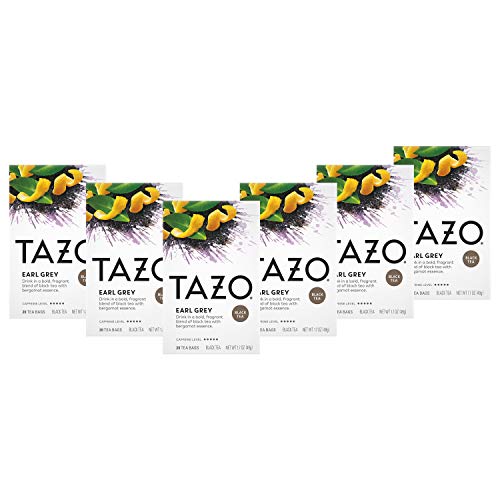 Tazo Black Tea Tea Bags For A Delicious Beverage Earl Grey High