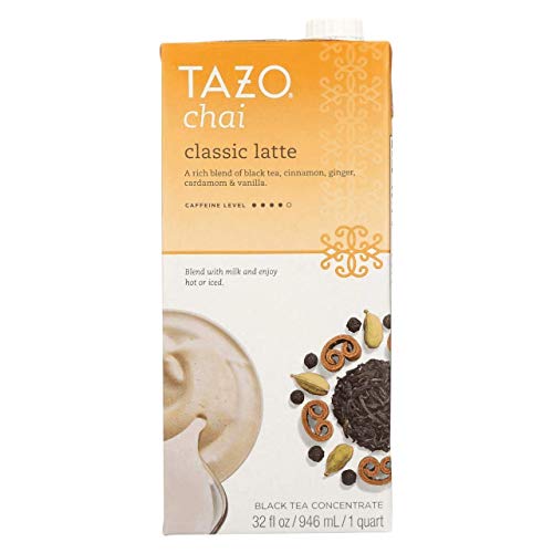 Tazo Chai Tea Latte Concentrate 32 Oz 2X32 Oz