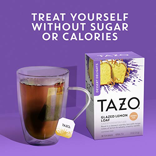 Tazo Dessert Delights Tea Glazed Lemon Loaf Sugar And Calorie Fr Tazo Dessert Delights Tea Glazed Lemon Loaf Sugar And Calorie Fr