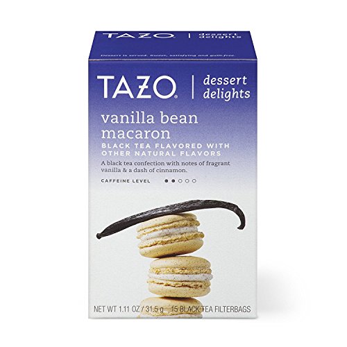 Tazo Filterbag Tea, Vanilla Bean Macaron, 15 Ct Pack Of 6 Packa