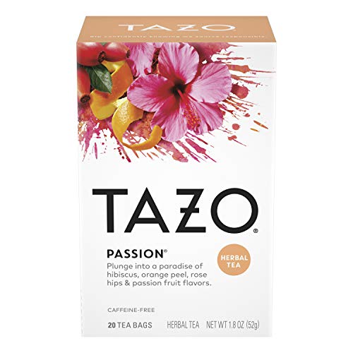Tazo Herbal Tea Tea Bags For A Refreshing Beverage Passion Caffe
