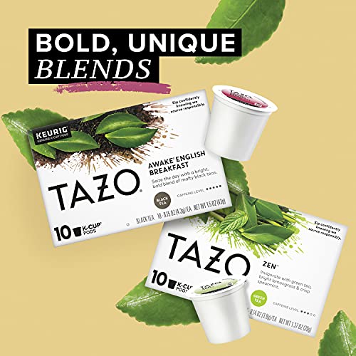 TAZO K-Cups for Bold Traditional Breakfast-Style Black Tea, 22 T...