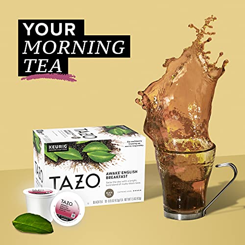 TAZO K-Cups for Bold Traditional Breakfast-Style Black Tea, 22 T...