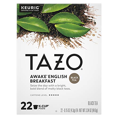 TAZO K-Cups for Bold Traditional Breakfast-Style Black Tea, 22 T...