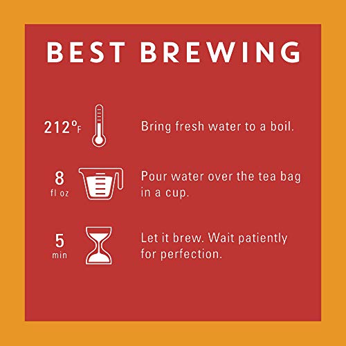 Tazo Organic Chai Tea Bags For A Warm Spiced Chai Black Tea Mode