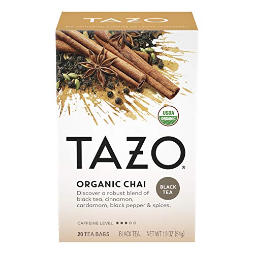 Tazo Organic Chai Tea Bags For A Warm Spiced Chai Black Tea Mode