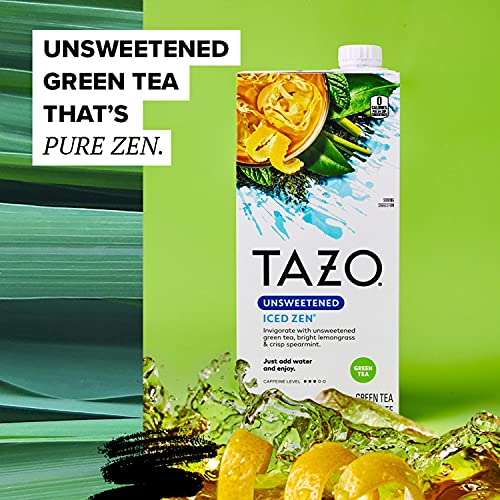 Tazo Unsweetened Iced Green Tea Concentrate For a Refreshing Ice...