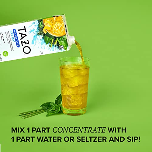 Tazo Unsweetened Iced Green Tea Concentrate For a Refreshing Ice...