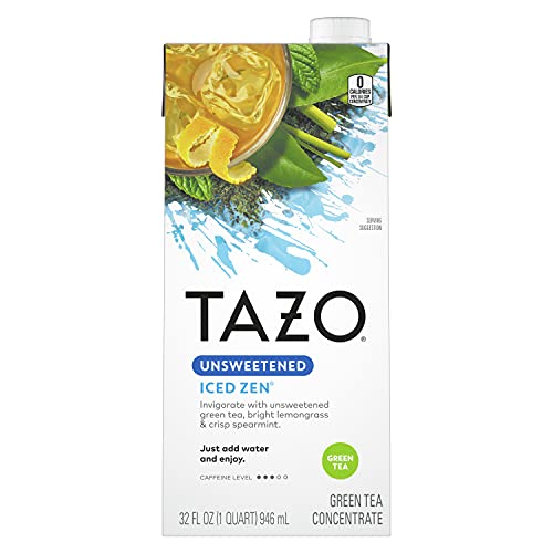 Tazo Unsweetened Iced Green Tea Concentrate For a Refreshing Ice...
