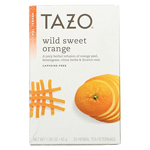 Tazo Wild Sweet Orange Herbal Tea - 6 Per Case.