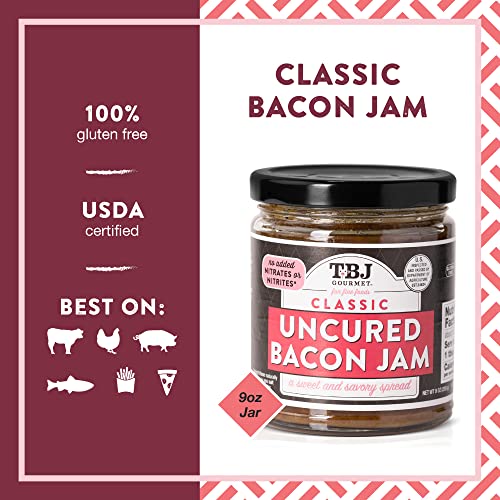 Tbj Gourmet Classic Bacon Jam - Original Recipe Bacon Spread - U