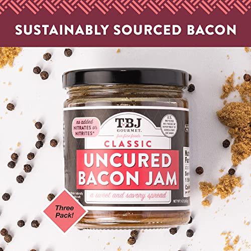 TBJ Gourmet Classic Bacon Jam - Original Recipe Bacon Spread - U...
