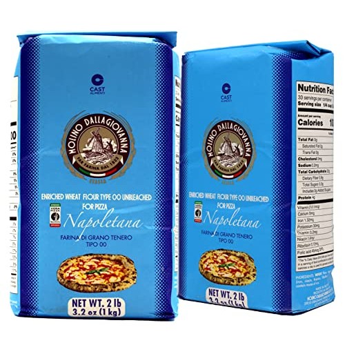 Molino Dallagiovanna Napoletana Enriched Wheat Pizza Flour AVPN...
