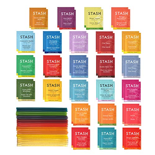 Herbal Tea Sampler Tea Bag Caffeine-Free Decaf Gmo-Free Natural