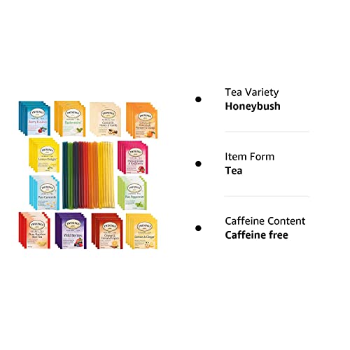 Twinings Tea Sampler Set 12 Flavors Assortment 48 Assorted Tea B...