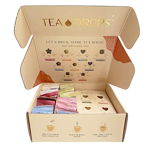 Organic Loose Leaf Tea | Tea Drops 15 Party Pack Instant Tea Sam