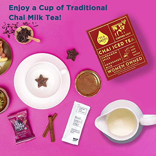 Sweetened Organic Loose Leaf Tea | Instant Chai Spice Tea Herbal