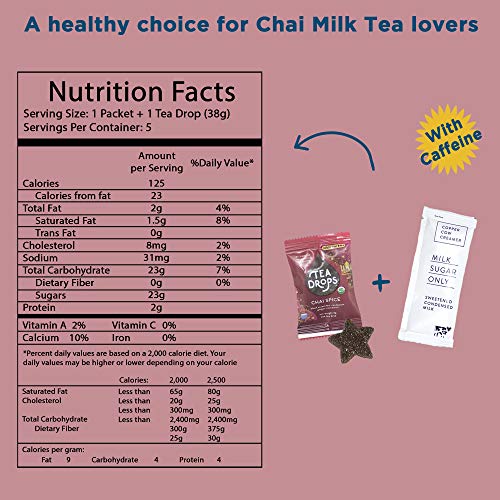 Sweetened Organic Loose Leaf Tea | Instant Chai Spice Tea Herbal