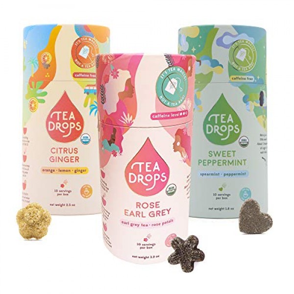 Sweetened Organic Loose Leaf Tea | Assortment 3-Pack Instant Tea