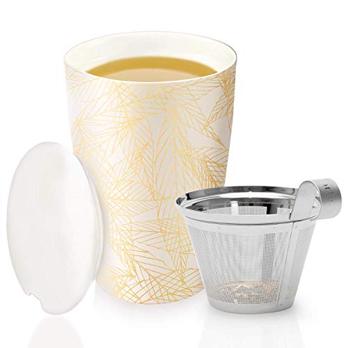 Kati Cup And Tea Set, Single Steeps Loose Leaf Tea Sampler And K