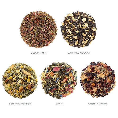 Kati Cup And Tea Set, Single Steeps Loose Leaf Tea Sampler And K