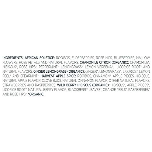 Tea Forte Classic Herbal Tea Presentation Box Tea Sampler Gift S