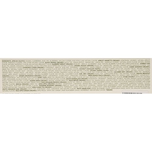 Tea Forte Classic Teas Single Steeps Tea Chest Variety Gift Box,