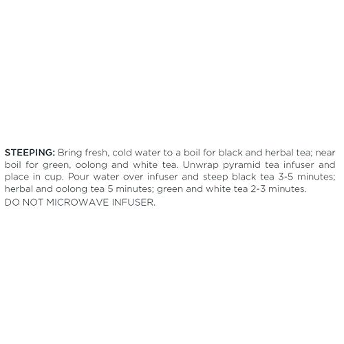 Tea Forte Jardin Tea Samplers With 10 Pyramid Tea Infuser Bags -