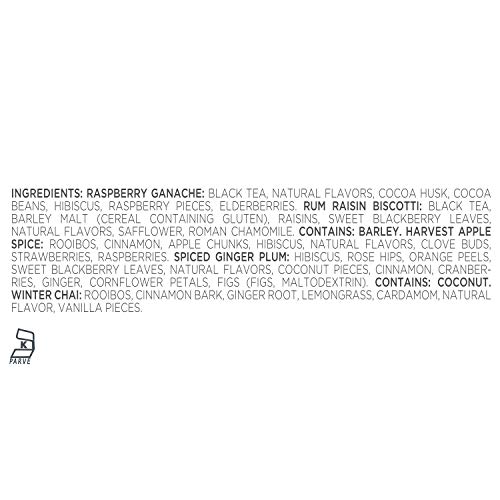 Tea Forte Petite Presentation Box Tea Samplers, Assorted Variety