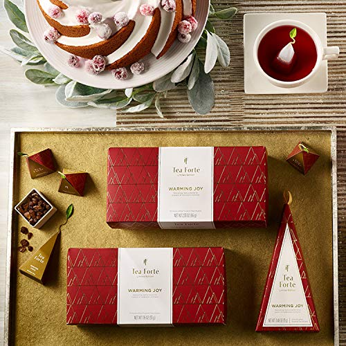 Tea Forte Petite Presentation Box Tea Samplers, Assorted Variety
