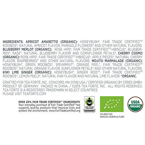 Tea Forte Presentation Box Presentation Box Tea Sampler Gift Set