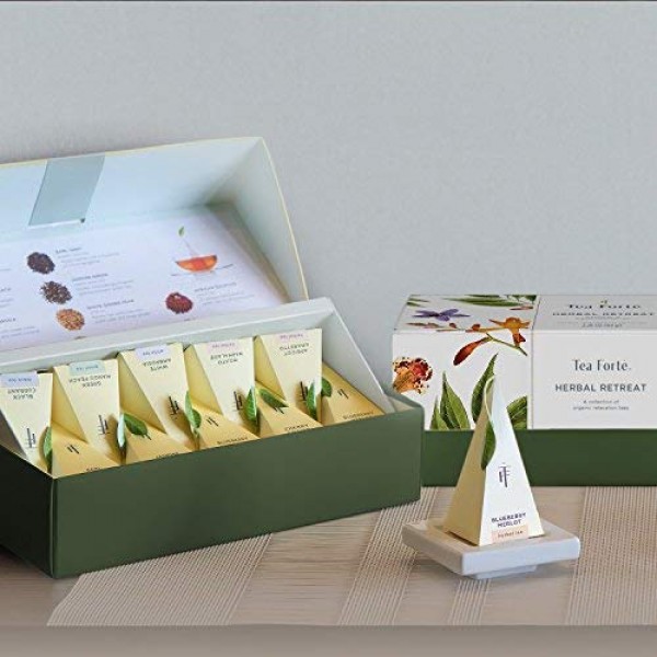 Tea Forte Presentation Box Presentation Box Tea Sampler Gift Set