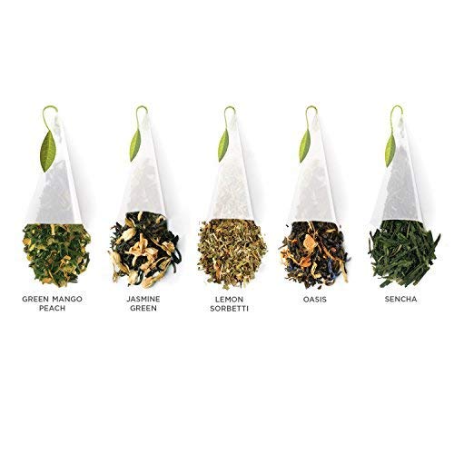 Tea Forte Presentation Box Tea Sampler, Assorted Variety Tea Box