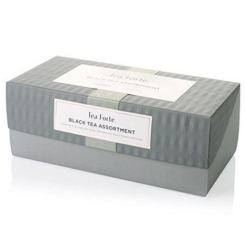 Tea Forte Presentation Box Tea Sampler Gift Set, 20 Assorted Var