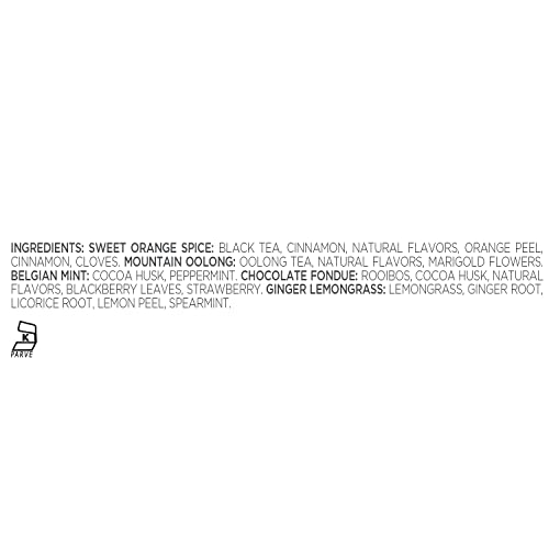 Tea Forte Presentation Box Winter Chalet Tea Sampler Gift Set, 2