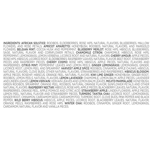 Tea Forte Tea Chests With 40 Handcrafted Pyramid Tea Infusers H