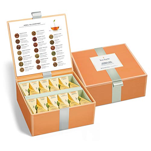 Tea Forte Tea Chests With 40 Handcrafted Pyramid Tea Infusers H