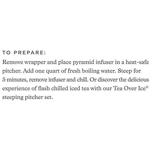 Tea Forte Tea Over Ice Blends, Five Iced Tea Infusers, Blood Ora