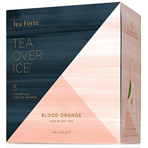 Tea Forte Tea Over Ice Blends, Five Iced Tea Infusers, Blood Ora