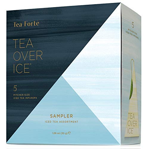 Tea Forte Tea Over Ice Sampler, Pitcher-Size Iced Tea Infusers -
