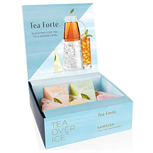 Tea Forte Tea Over Ice Sampler, Pitcher-Size Iced Tea Infusers -
