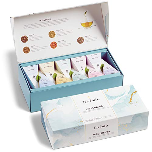 Tea Forte Wellbeing Organic Wellness Teas, Petite Presentation B
