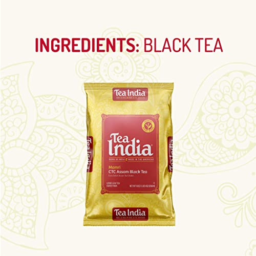 Tea India CTC Assam Loose Leaf Black Tea Strong, Full-Bodied Fla...