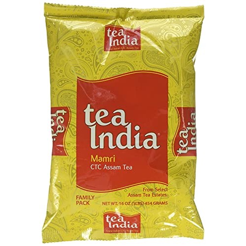 Tea India CTC Assam Loose Leaf Black Tea Strong, Full-Bodied Fla...
